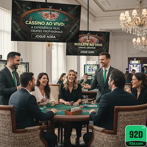 Cassino ao Vivo 92d.com: Vivencie a Realidade do Jogo