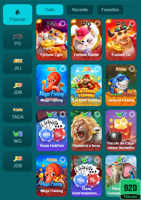 Descubra Jogos Imperdíveis no 92d.com