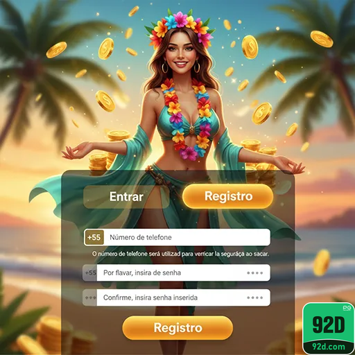 92d.com - simples entrada na conta para conectar